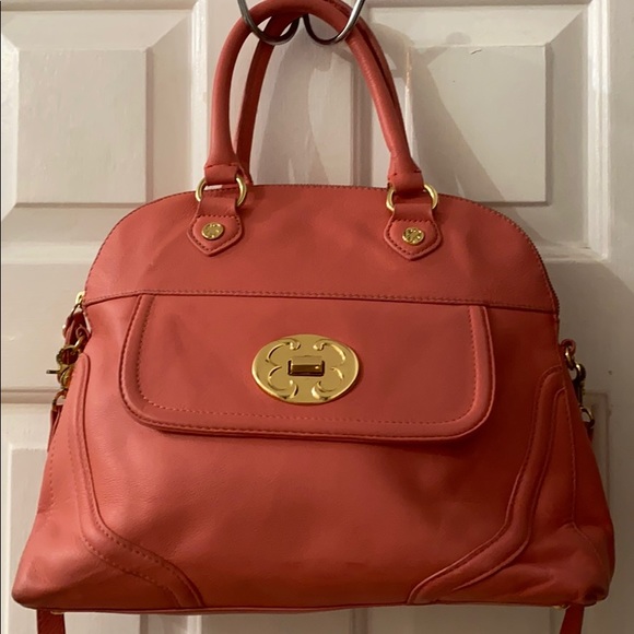 Emma Fox Handbags - New Emma Fox Genuine Leather Lipstick Pink Bag